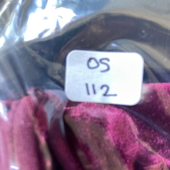 Lane Bryant Burgundy Velvet MIDI Front Slit Dress Size 18/20 Event Holiday Party - Picture 15 of 16